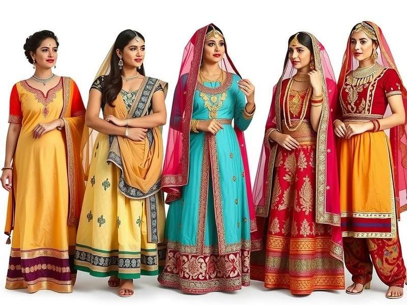 Regional variations of Rajasthani traditional clothing