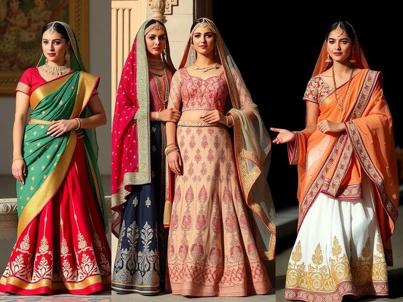 Modern adaptation of Rajasthani traditional wear in contemporary fashion